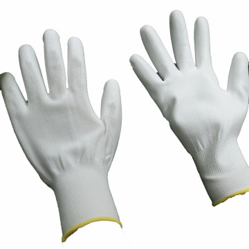 NMSAFETY nouveau certificat 3121X pu enduit blanc gant